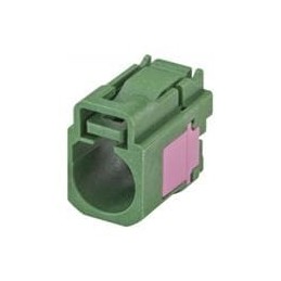 1 pcs : 59Z066-000E - RF Connector Accessories Plastic housing Jack Right Angle E Green