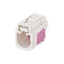 1 pcs : 59Z066-000B - RF Connector Accessories Plastic housing Jack Right Angle B White