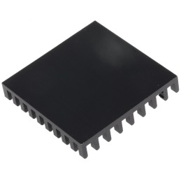 1 pcs - Heatsink, Universal Square Alu, 16.5K/W, 35 x 35 x 6mm, Adhesive Foil, Conductive Foil