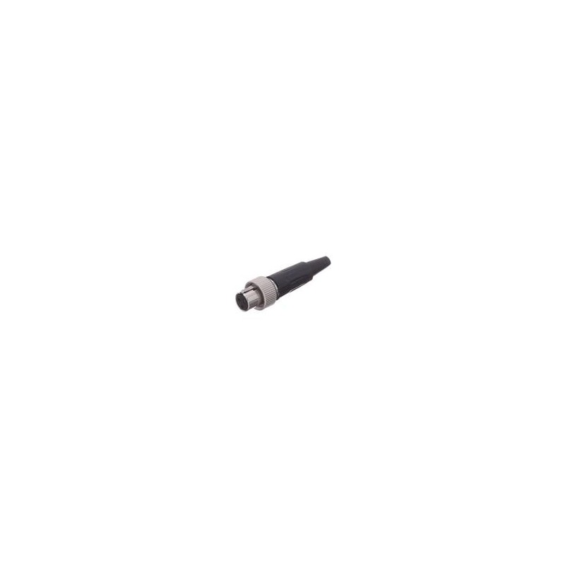 1 pcs : AG3FL - XLR Connectors 3 Pole Mini XLR Cable Connector G Type Female Stamped Contacts Nickel Finish