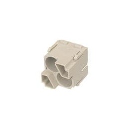 1 pcs : 09140023001 - Heavy Duty Power Connectors HAN QUINTAX 2P MALE ORDER CONTACTS SEP