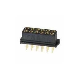 1 pcs : M80-8871205 - Power to the Board 6+6 POS DIL FEMALE VERT GOLD