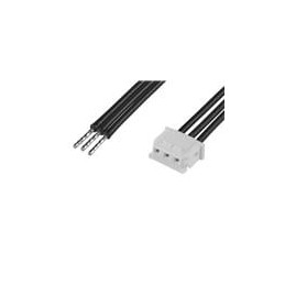 1 pcs : 219679-1030 - Rectangular Cable Assemblies Micro-Latch-to-Pigtail (OTS) Cbl Asmbly 2mm Pitch Tin Plating 50mm Length 3 C