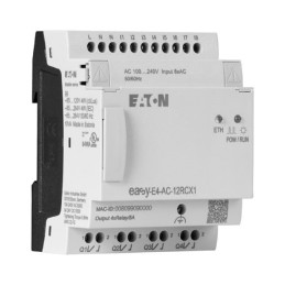 1 pcs - Eaton EasyE4 Series Control Relay, 100 - 240 V ac/dc Supply, Digital, Relay Output, 8-Input, Digital Input