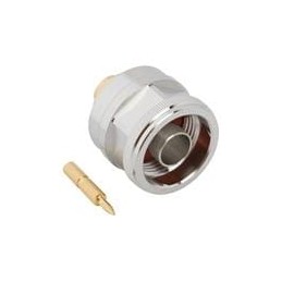 1 pcs : 172139-11 - RF Connectors / Coaxial Connectors N PL .250 S/R HEXNUT