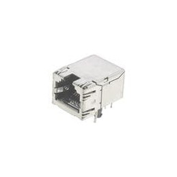 1 pcs : 09350022101 - Modular Connectors / Ethernet Connectors HAN PUSHPULL RJ45 JACK 90DEG SLDR PTS