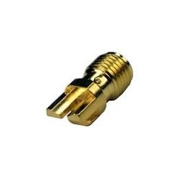 1 pcs : 142-0781-821 - RF Connectors / Coaxial Connectors HIGH FREQ END LAUNCH BKHD JACKASM,15PIN