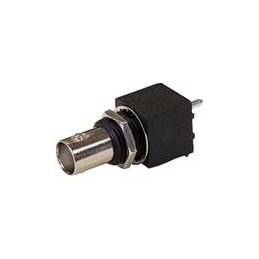 1 pcs : VBI301-75 - RF Connectors / Coaxial Connectors BNC Isolatd Vert PCB Mnt Jck W/Post 75Ohm