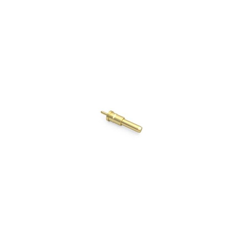 1 pcs : 2906-4-15-20-75-14-11-0 - Circuit Board Hardware - PCB Through-Hole Spring-Loaded Pin with Flat Tip Plunger .236 length