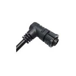 1 pcs : BB-03AFMM-QR8E01 - Sensor Cables / Actuator Cables 3PIN F CONN M PIN Std CBL R/A