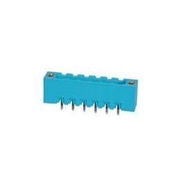 1 pcs : TBP01R2W-508-06BE - Pluggable Terminal Blocks Terminal block, pluggable, w screw lock, 5.08, receptical, 6 pole, blue