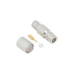 1 pcs : 930-255P-51S - RF Connectors / Coaxial Connectors QMA straight plug LMR-400, 50 ohm