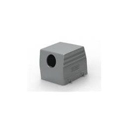 1 pcs : T1210320129-000 - Heavy Duty Power Connectors Hood PG29 Side Entry Die Cast Aluminum