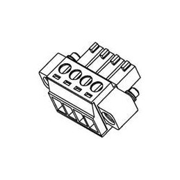 1 pcs : 39514-5002 - Pluggable Terminal Blocks 3.81MM EUROPLUG RA ME GRN 2CKT
