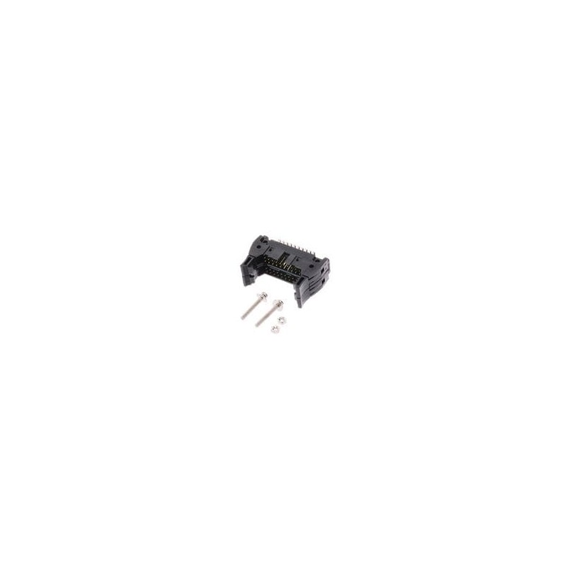 1 pcs : XG4A-2039-A - Rectangular Mil Spec Connectors 2Tier RA Plug 20x2P Long Lock 1Polarize
