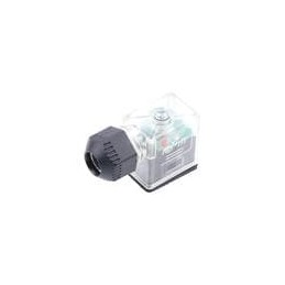 1 pcs : 1212080070 - DIN Connectors TYPE B IND TRANSPARENT C4 24V