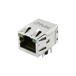 1 pcs : JXD1-0026NL - Modular Connectors / Ethernet Connectors RJ45 1x1 Tab Up 1:1 GreenPHY 1000Base-T