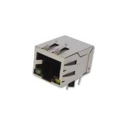 1 pcs : ARJP11A-MASA-B-A-FMU2 - Modular Connectors / Ethernet Connectors CONN MAGJACK 1PORT 100 BASE-TX