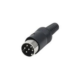 1 pcs : SD-80 - Circular DIN Connectors 3 13 Positions, Modular Plug, Standard Circular DIN Connector