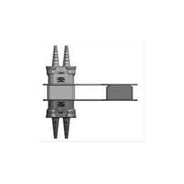 1 pcs : 3-6035P1-BK - Heavy Duty Power Connectors SB120 ENVIRONMENTAL BOOT W/ COVER LOAD