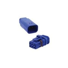 1 pcs : 10-707509-00A - Automotive Connectors 6WAY RECEPTACLE