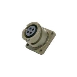 1 pcs : ACA3102E14S-2SB - Circular MIL Spec Connector 4C 416S SKT REC BOX