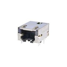 1 pcs : 2250337-1 - Modular Connectors / Ethernet Connectors MAGJACK 1x1 10G nPoE ICM w/ LED