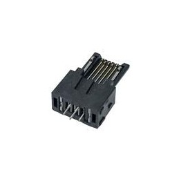 1 pcs : ZX20-B-5S-UNIT(30) - USB Connectors MICRO B PLUG ASBY VERT PCB