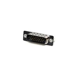1 pcs : K86X-AD-26P-BR - D-Sub High Density Connectors .169 26P PLUG V PCB W/BOARD LOCKS