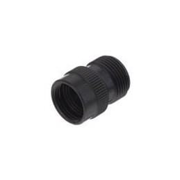1 pcs : 10-123011-10X - Circular MIL Spec Strain Reliefs & Adapters A BACKSHELL SZ 10 BLK ZINC COB