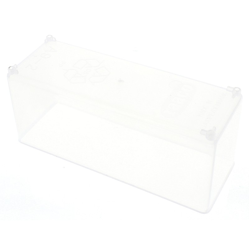 1 pcs - (1)Raaco Transparent PP Compartment Box, 47mm x 39mm x 109mm