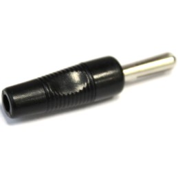 Banana plug al2316 black___________________z128