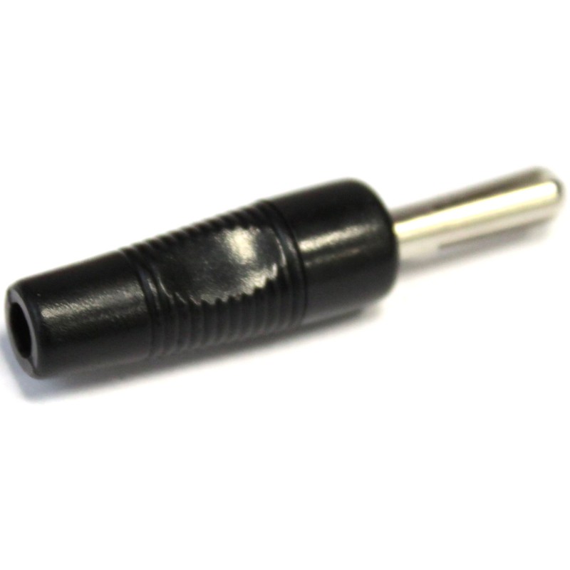 Banana plug al2316 black___________________z128
