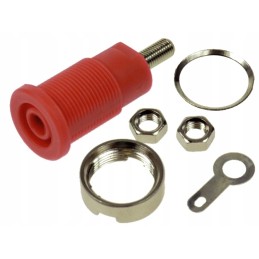 Laboratory safety banana socket 4mm gl60 rt