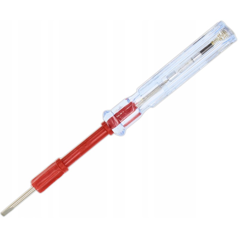 Voltage tester, test tube, screwdriver, current tester