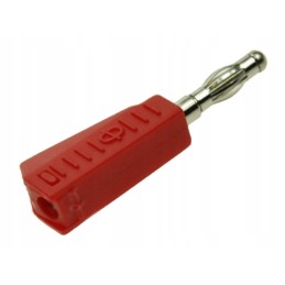 Banana plug 10a 4mm amass 1 107 r red