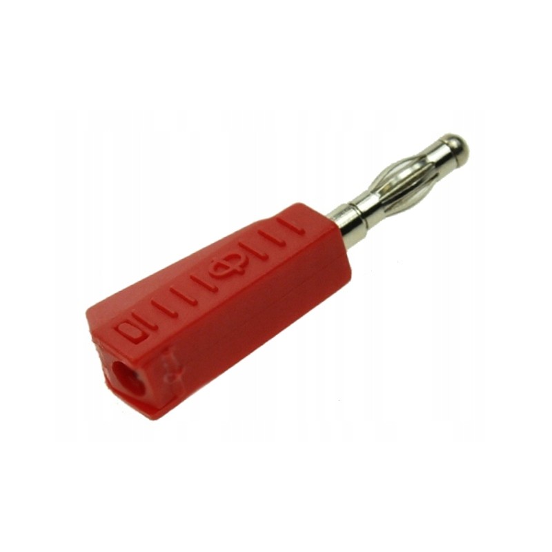Banana plug 10a 4mm amass 1 107 r red