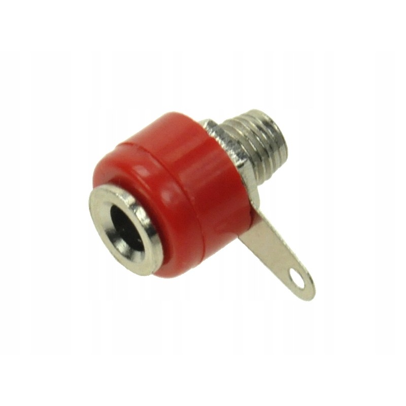 2x banana socket 4mm al2321 red