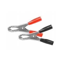 Large crocodile clip 15a 70mm black x2 pcs