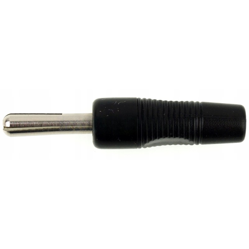Banana plug 4mm black