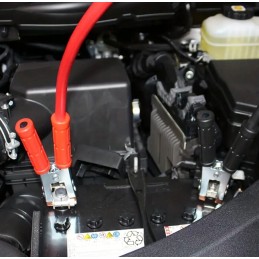 Crocodile clips banana connector terminals jumper cables red black