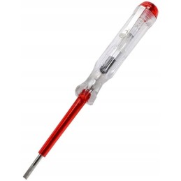 Screwdriver, voltage tester, test tube, current tester