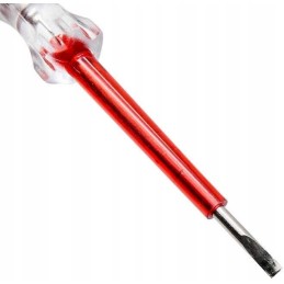 Screwdriver, voltage tester, test tube, current tester