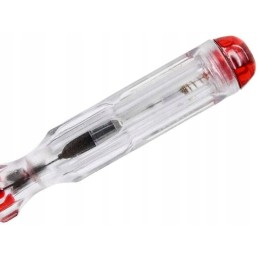 Screwdriver, voltage tester, test tube, current tester