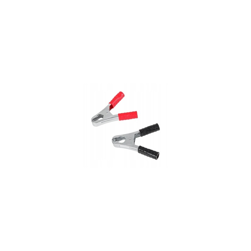 50a crocodile connector, black and red