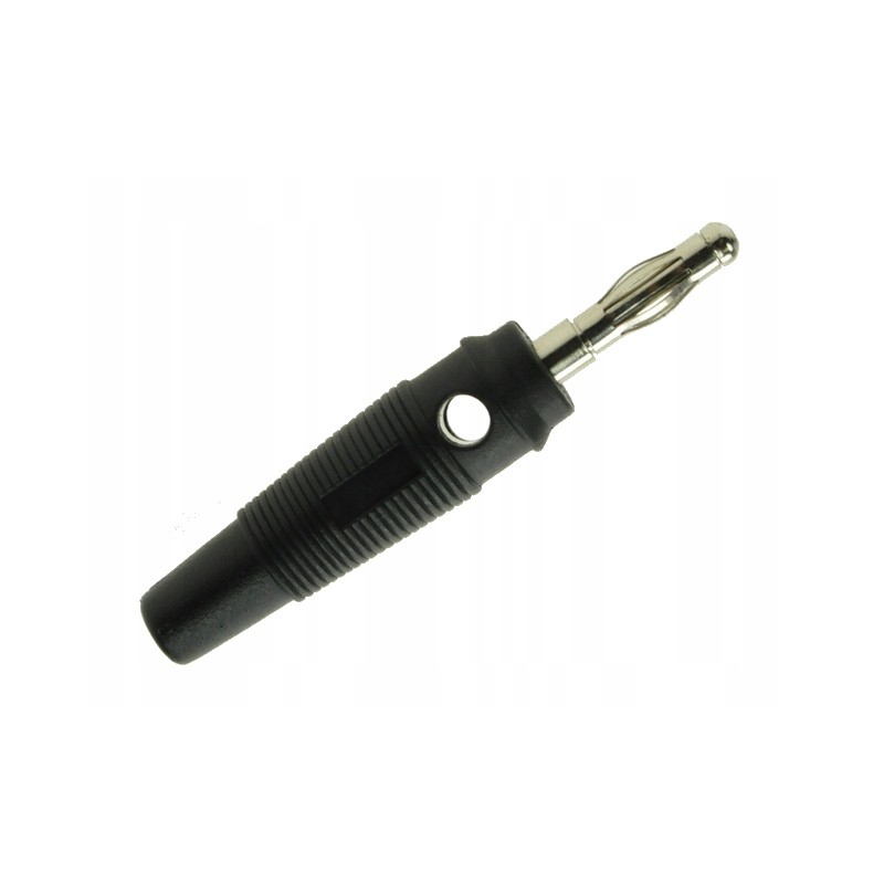 Banana plug 4mm 60v 24a amass