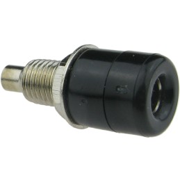 Black banana socket for the housing