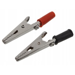 51mm measuring crocodile clips for banana plug cable