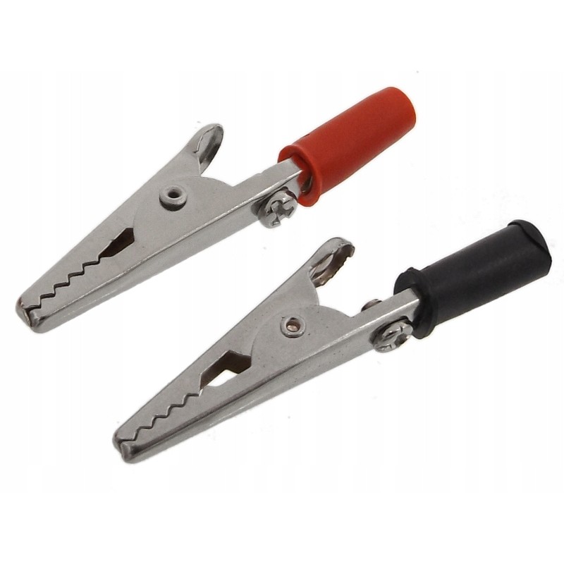 51mm measuring crocodile clips for banana plug cable