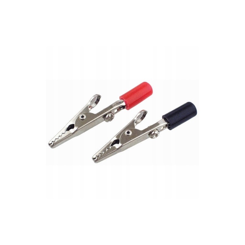 51mm crocodile clip for black and red banana plugs